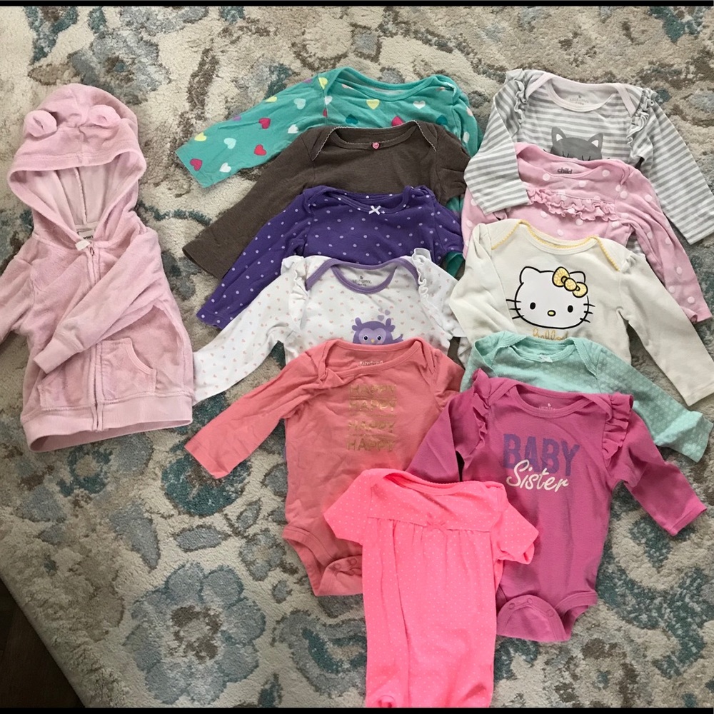 Long sleeve onesie bundle